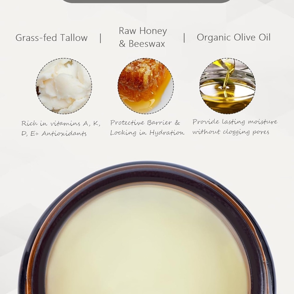 NIB | Muzamox | Tallow Honey Balm Tallow - Picture 3 of 8